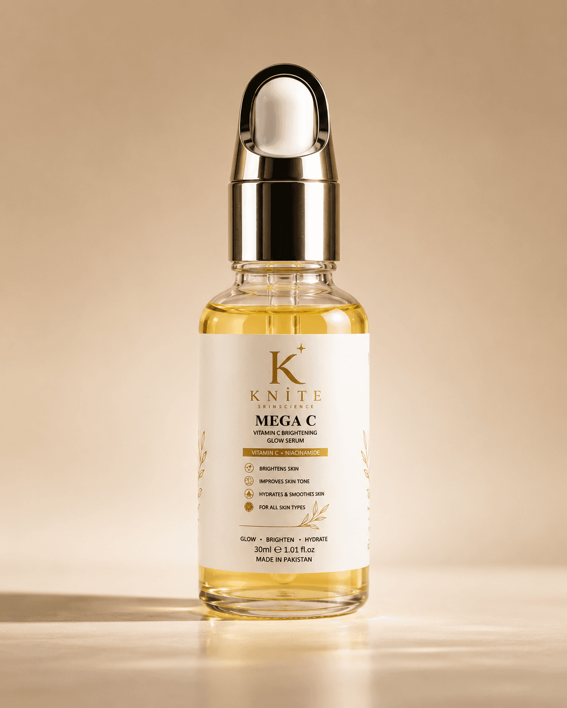 Mega C Vitamin C Brightening Glow Serum
